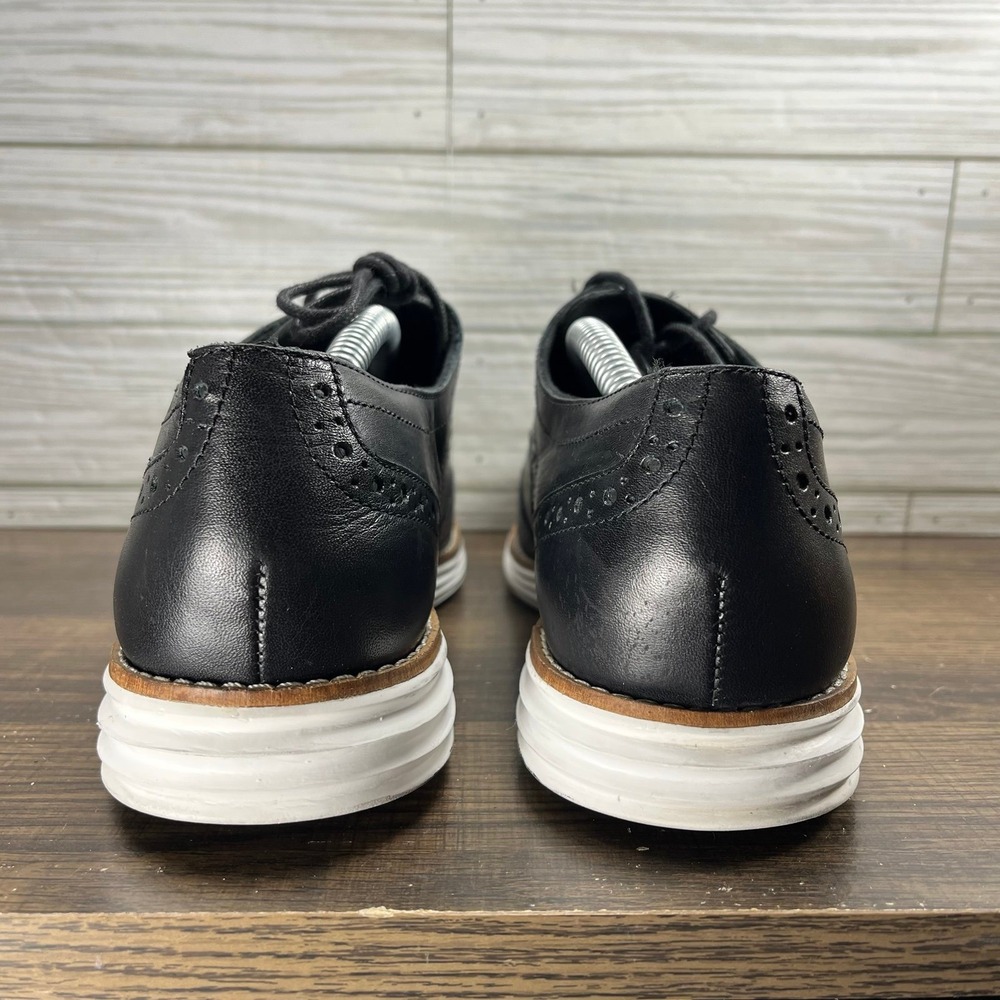 Cole Haan OriginalGrand Wingtip Oxford Women's Black Shoes - Women's 8.5 (B) - Picture 7 of 9